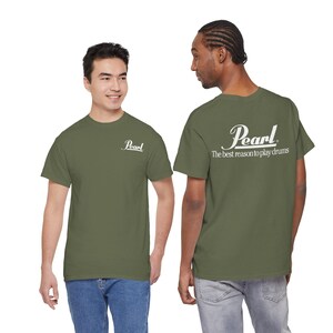 Perle Trommeln T-Shirt | Trommel inspiriert T-Shirt Bild 9