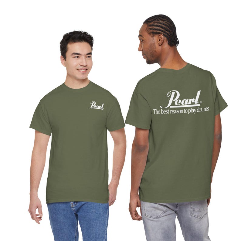 Perle Trommeln T-Shirt | Trommel inspiriert T-Shirt Bild 9