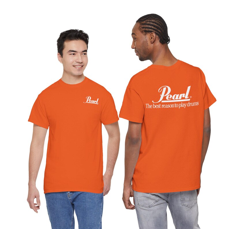 Perle Trommeln T-Shirt | Trommel inspiriert T-Shirt Bild 6