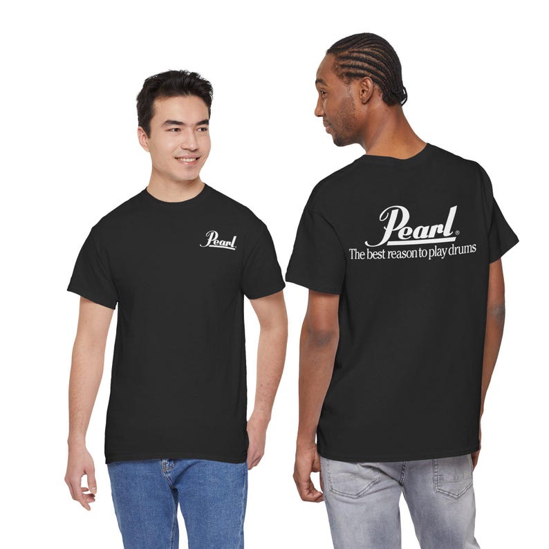 Perle Trommeln T-Shirt | Trommel inspiriert T-Shirt Bild 3