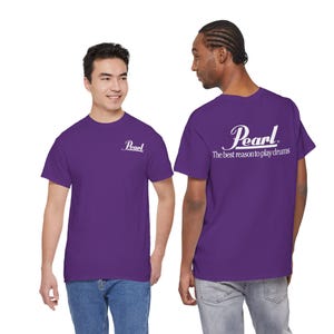 Perle Trommeln T-Shirt | Trommel inspiriert T-Shirt Bild 15