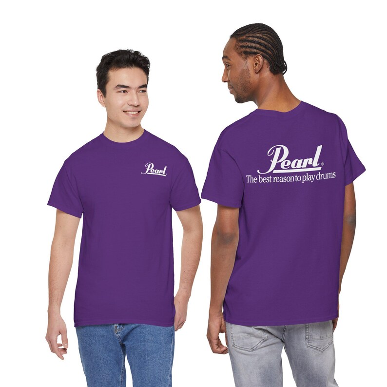 Perle Trommeln T-Shirt | Trommel inspiriert T-Shirt Bild 15