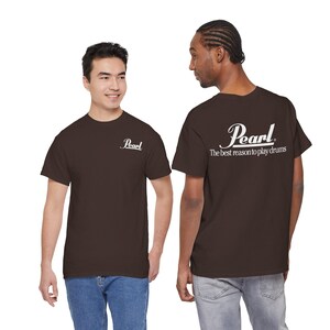 Perle Trommeln T-Shirt | Trommel inspiriert T-Shirt Bild 8