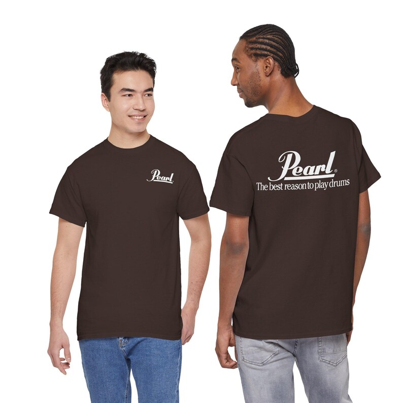 Perle Trommeln T-Shirt | Trommel inspiriert T-Shirt Bild 8