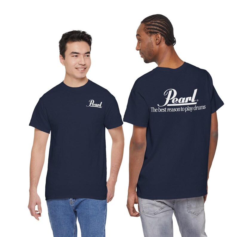 Perle Trommeln T-Shirt | Trommel inspiriert T-Shirt Bild 14