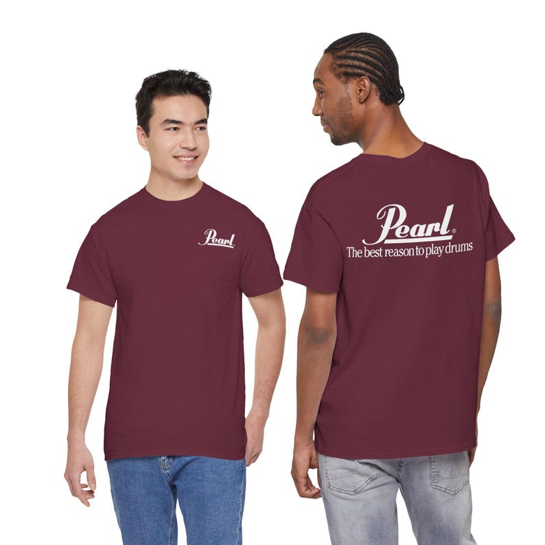 Perle Trommeln T-Shirt | Trommel inspiriert T-Shirt Bild 7