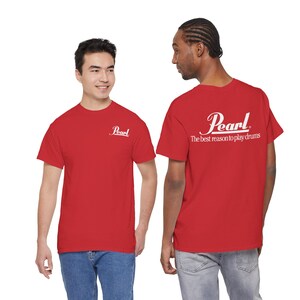 Perle Trommeln T-Shirt | Trommel inspiriert T-Shirt Bild 16