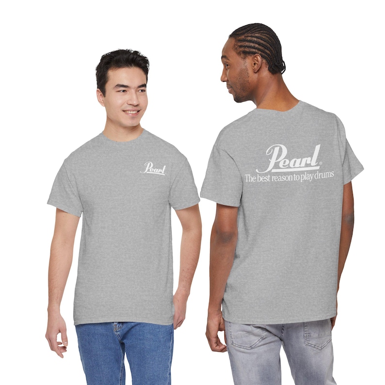 Perle Trommeln T-Shirt | Trommel inspiriert T-Shirt Bild 4