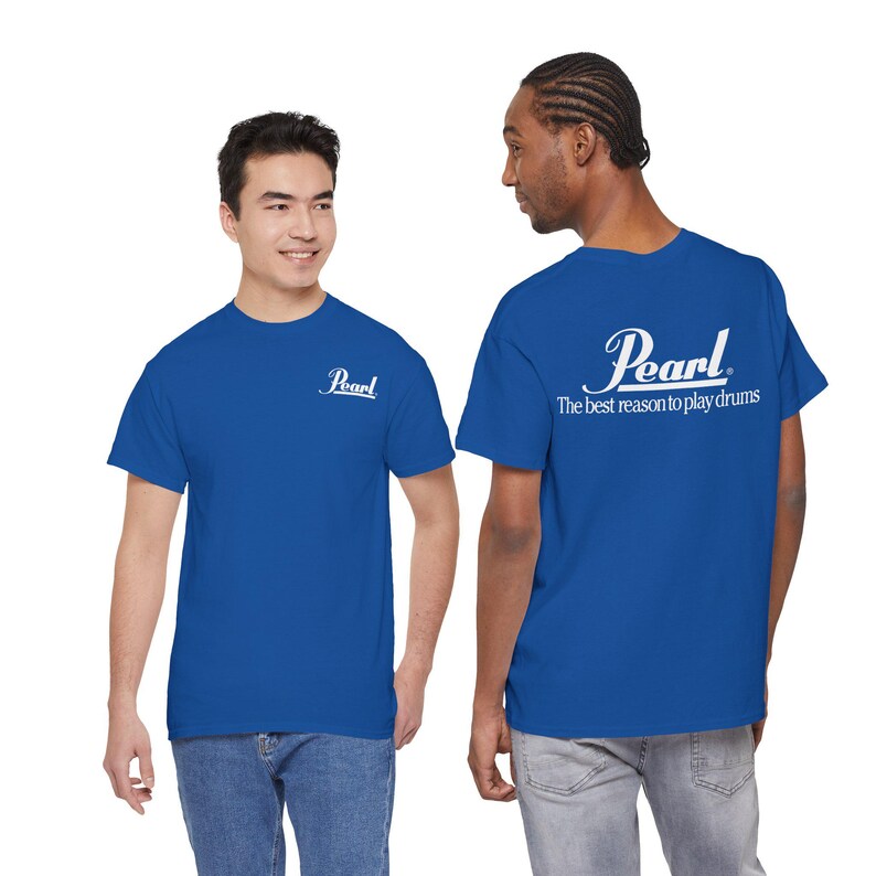 Perle Trommeln T-Shirt | Trommel inspiriert T-Shirt Bild 13