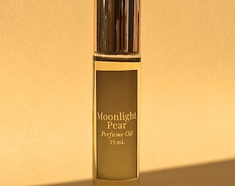 Pera Luz de Luna · Aceite de Perfume Natural de Pera Plateada