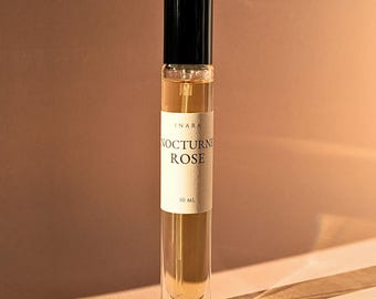 Rosa Nocturna · Perfume de Rosa Floral Blanca