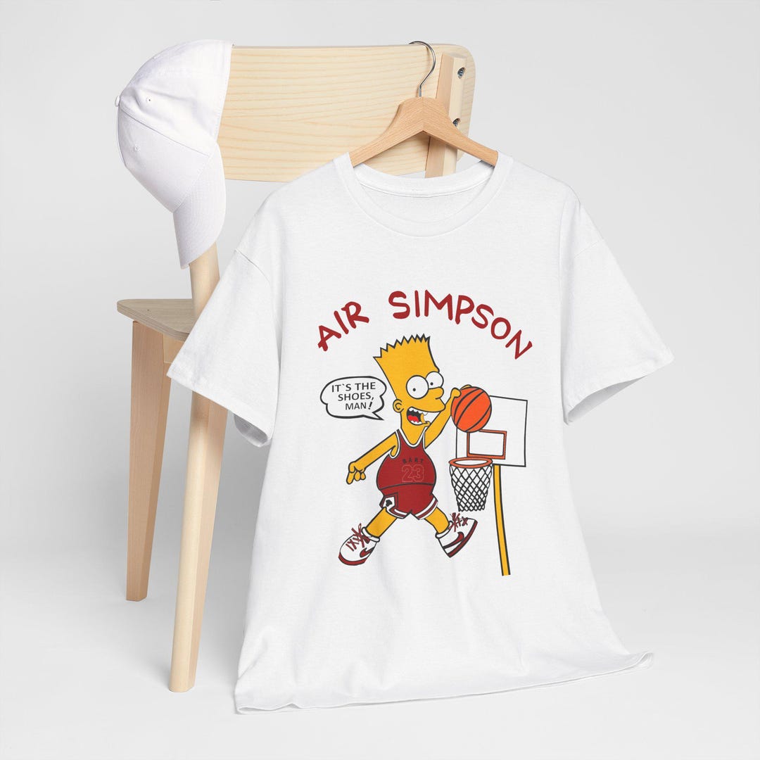 Graphic T-shirt, Retro TV Show Apparel, Pop Culture Clothing Bart ...