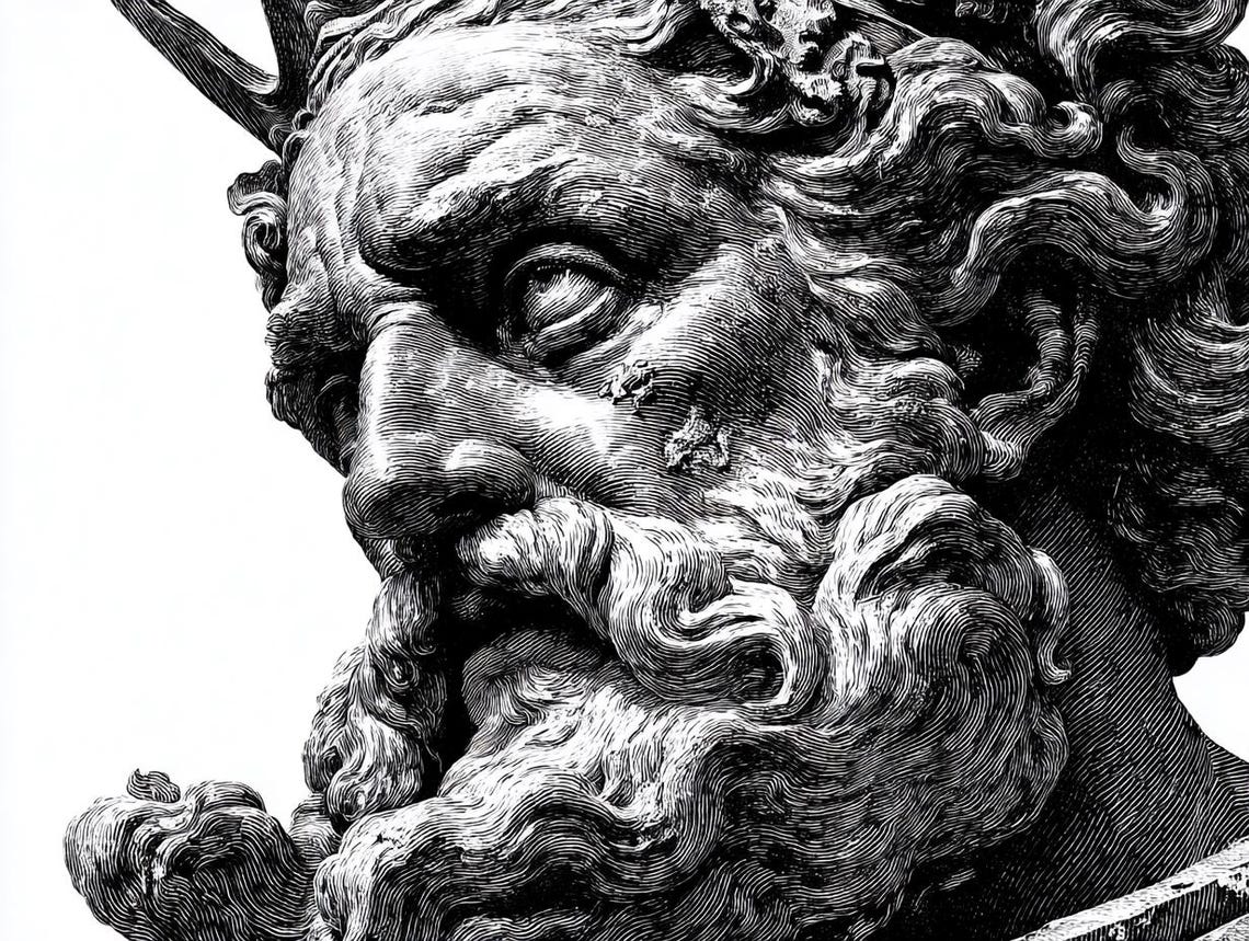 Poseidon Tattoo Mega Pack (150) | Greek God of the Sea • Mythic Tattoos ...