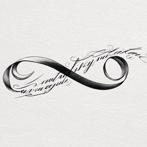 100 motifs de tatouage symbole de l'infini – Prêt à procréer | Téléchargement numérique