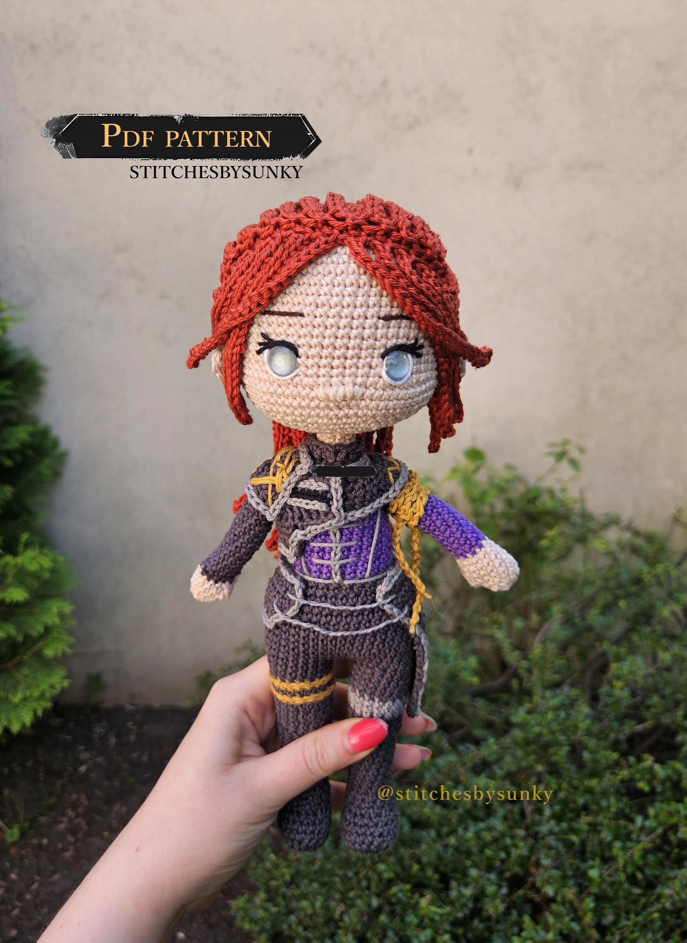 Amigurumi Pattern Clair Obscur Expedition 33 Maelle Doll Crochet