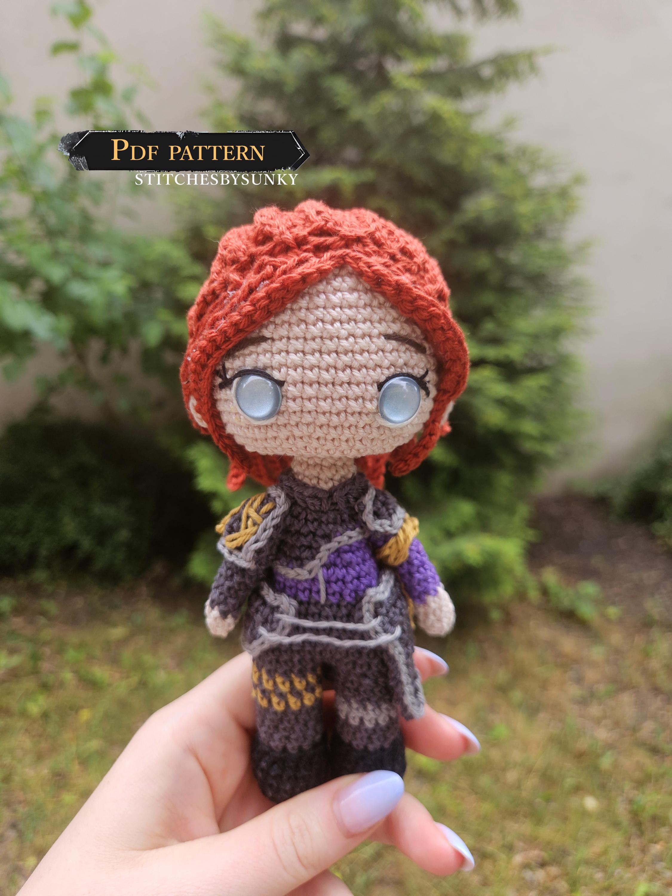 Amigurumi Pattern Clair Obscur Expedition 33 Chibi Maelle Doll