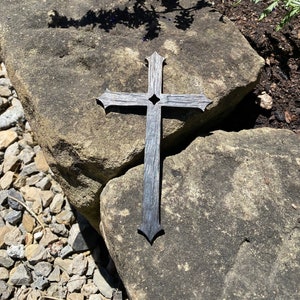 Made to order- Gothic style hand forged crosses