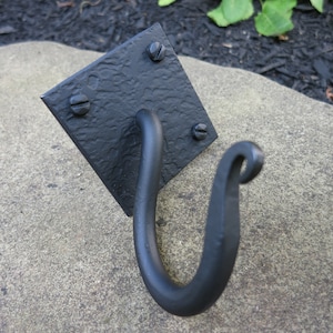 Hand forged hooks, Made to order
