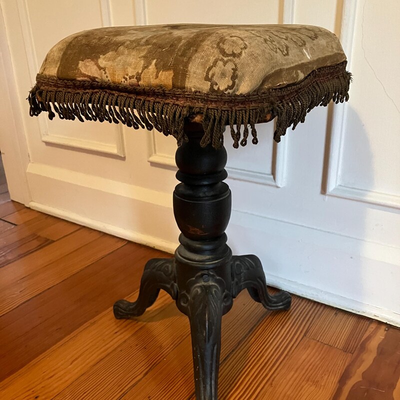 Antique Piano Stool - Etsy