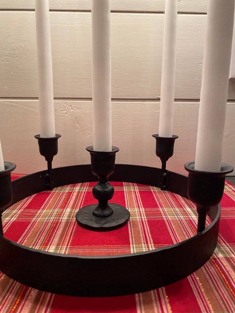 Advent Wreath Candle Holder Made to Order Etsy
