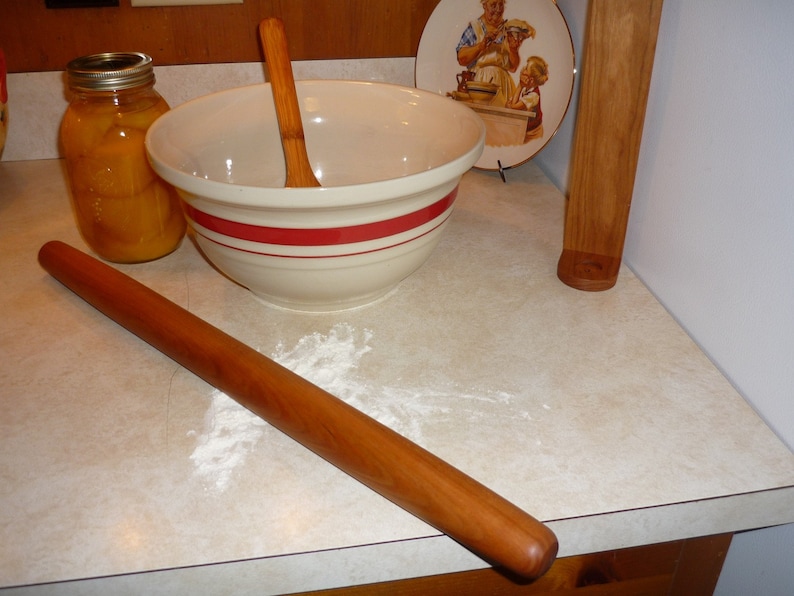 Made to order French Rolling Pin with Holder Etsy