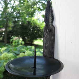 Hand Forged Candle Sconce, Made to Order - Etsy