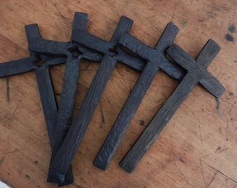 Made to order- Hand forged crosses
