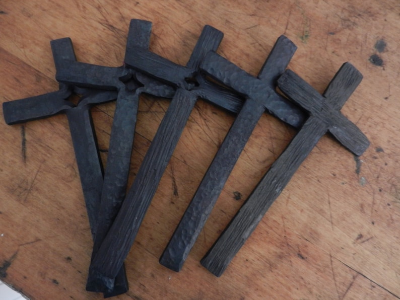 Made to order Hand forged crosses image 1
