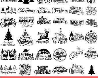 Christmas Sublimation SVG Bundle, Christmas Cricut Cut Png Files Bundle, Holiday Christmas Xmas Clipart Design For Mugs, Tumbler, T-shirt