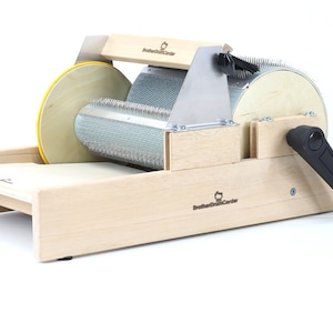 BrotherDrumCarder Standard 90/120tpi New Medium or Fine tooth drum carder W/Brush
