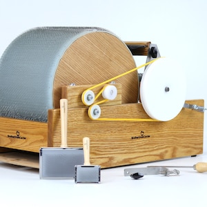 Large Manual Deluxe Brother Drum Carder image 1