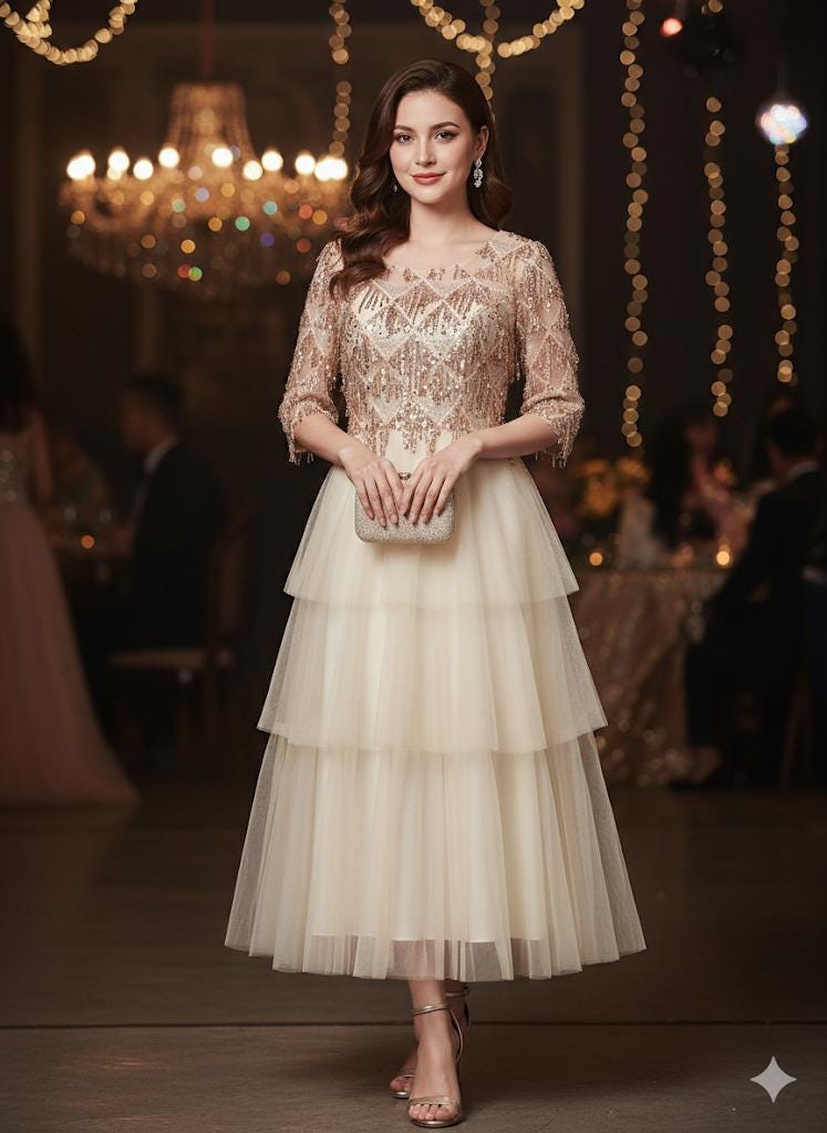 Champagne 20s Dress