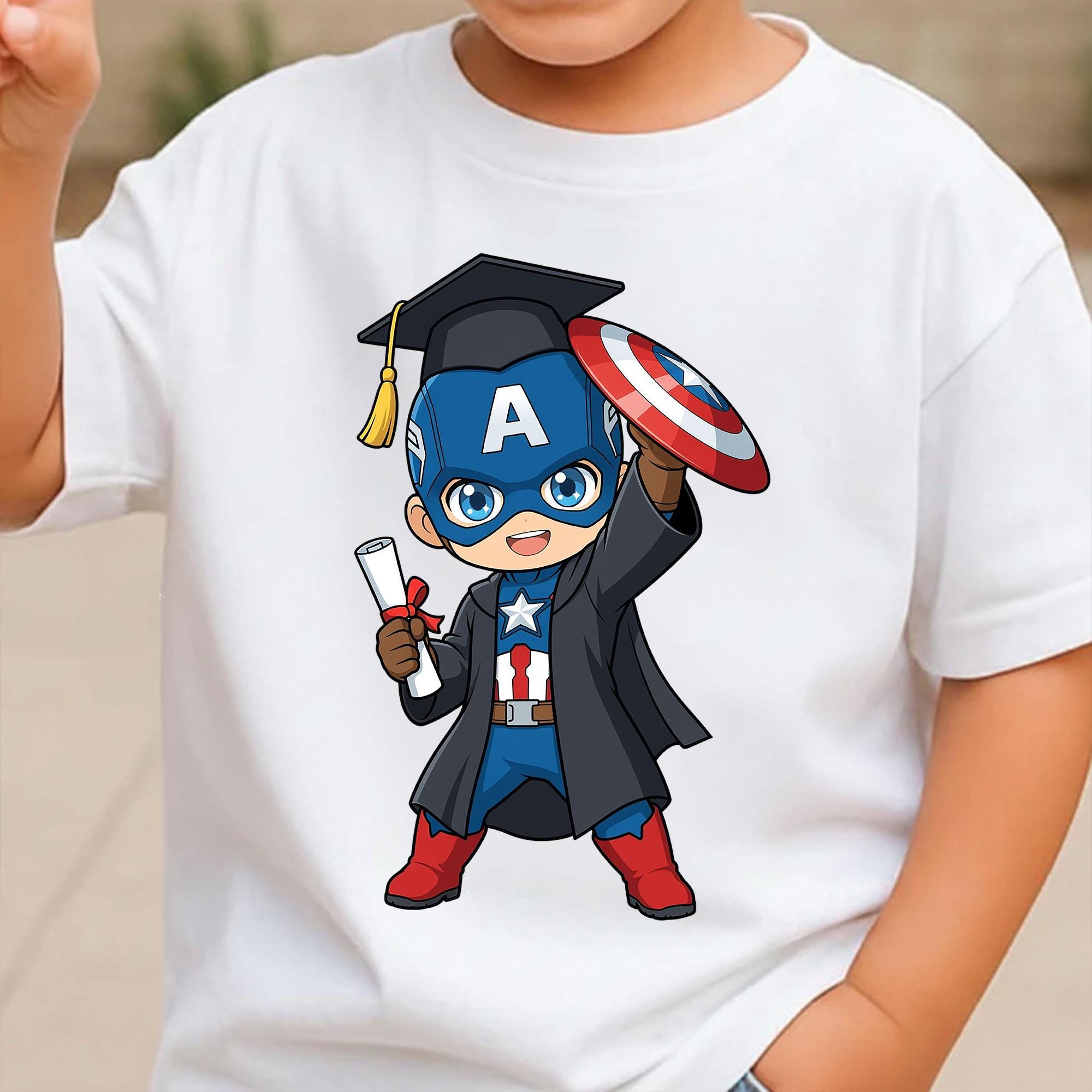Graduation Cartoon Characters PNG Clipart Bundle - Etsy