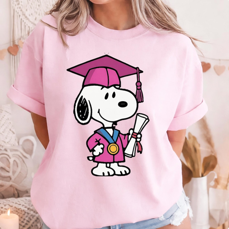 60+ Snoopy Graduation Clipart Bundle, Snoopy Class of 2026 PNG ...
