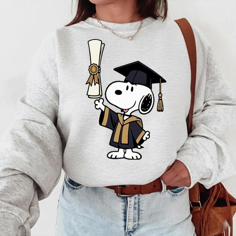 4000px 53 PNG Snoopy Graduation PNG, Snoopy Shirt, Funny Cartoon Png ...