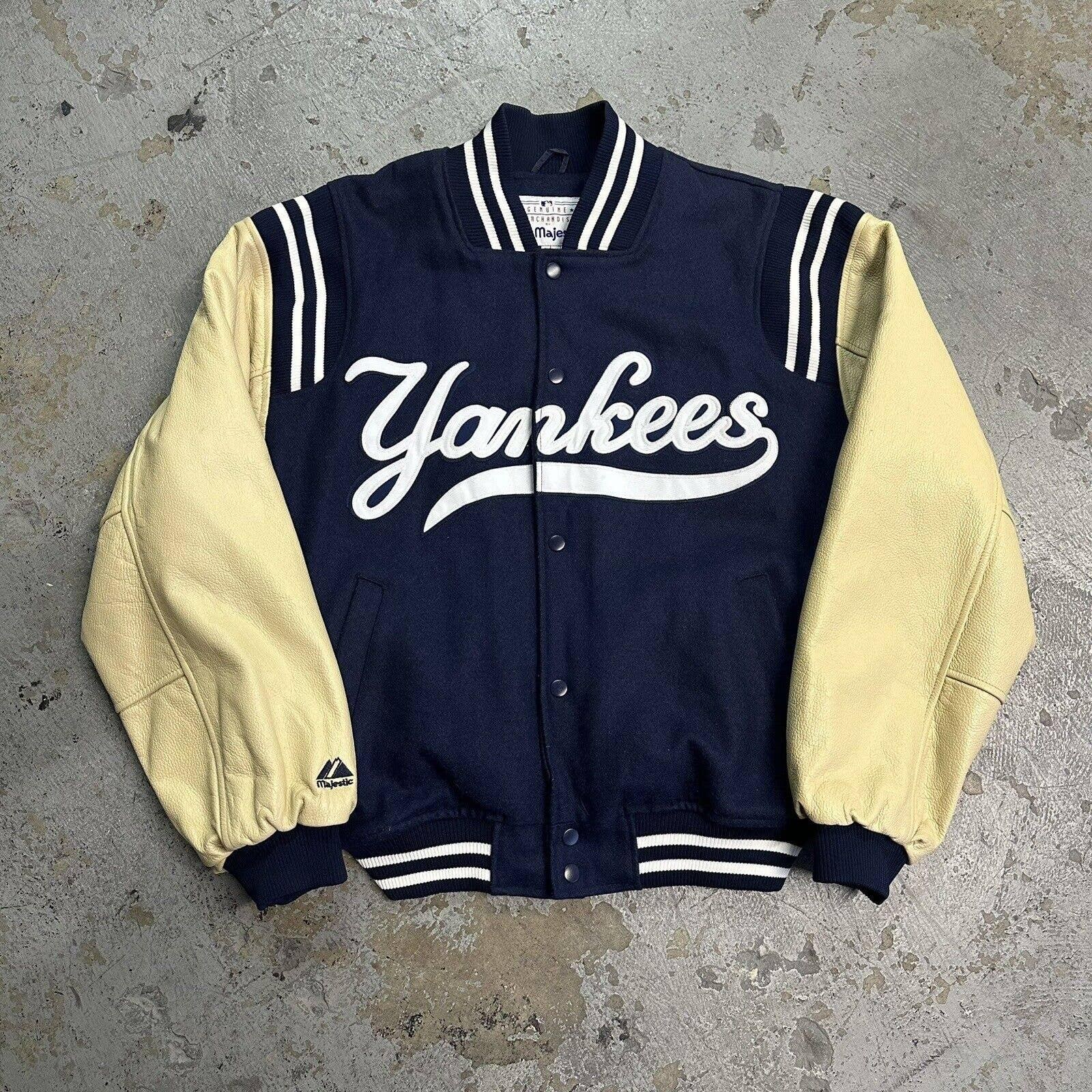 Majestic Yankees Jacket - Etsy