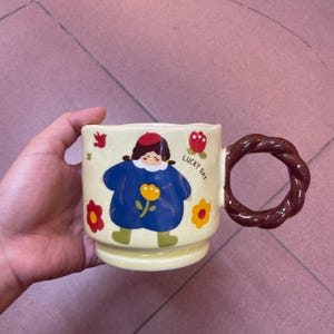 Aesthetic Baby Blue Kitchen Canister Set of 3 - Handcrafted Style Ceramic Spice Pots with Wooden Tray