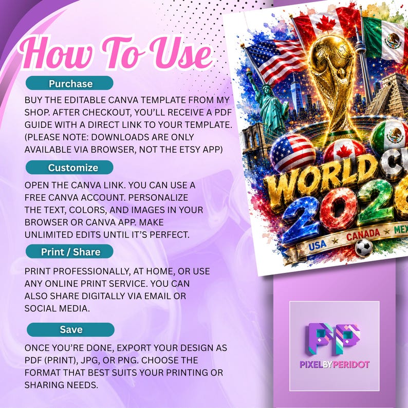 World Cup 2026 USA Canada Mexico Soccer Design Football Fan Shirt PNG FIFA 2026 Trophy Graphic Sublimation Design Digital Download
