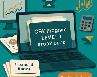 CFA Level 1 Exam Prep - 1294 Anki Flashcards - Complete Study Deck 2026