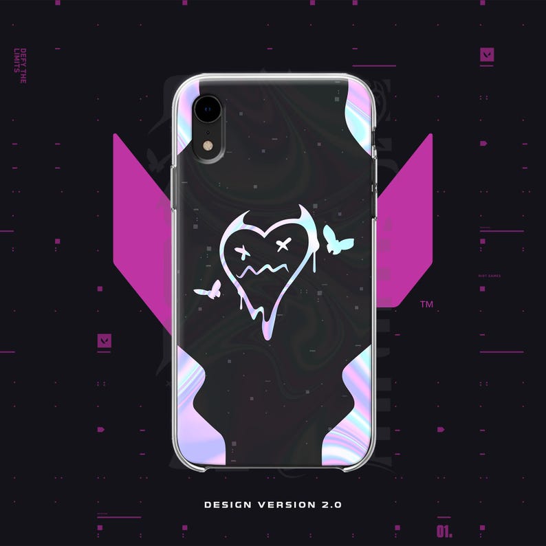 Clove Valorant Game Phone Case Cover for iPhone Samsung All Smart Phone Custom 2.0