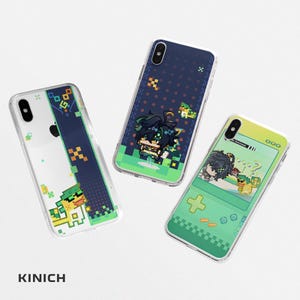 Capa para celular Kinich Genshin Impact Anime Capa para celular Genshin Anime Presente para gamer Presente Genshin Impact