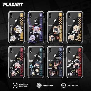 Miniagent Serie - Zenless Zone Zero ZZZ Handyhülle Kollektion Yixuan Vivian Abzug Evelyn Astra Yao Hoshimi Miyabi Zhu Yun Ellen Joe