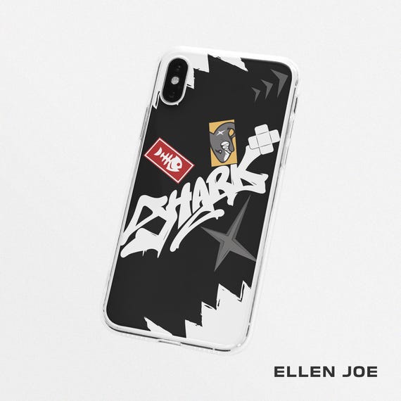 Ellen Joe Phone Case Zenless Zone Zero Shark Graffiti Anime Cover for iPhone Samsung ZZZ Gamer Gift