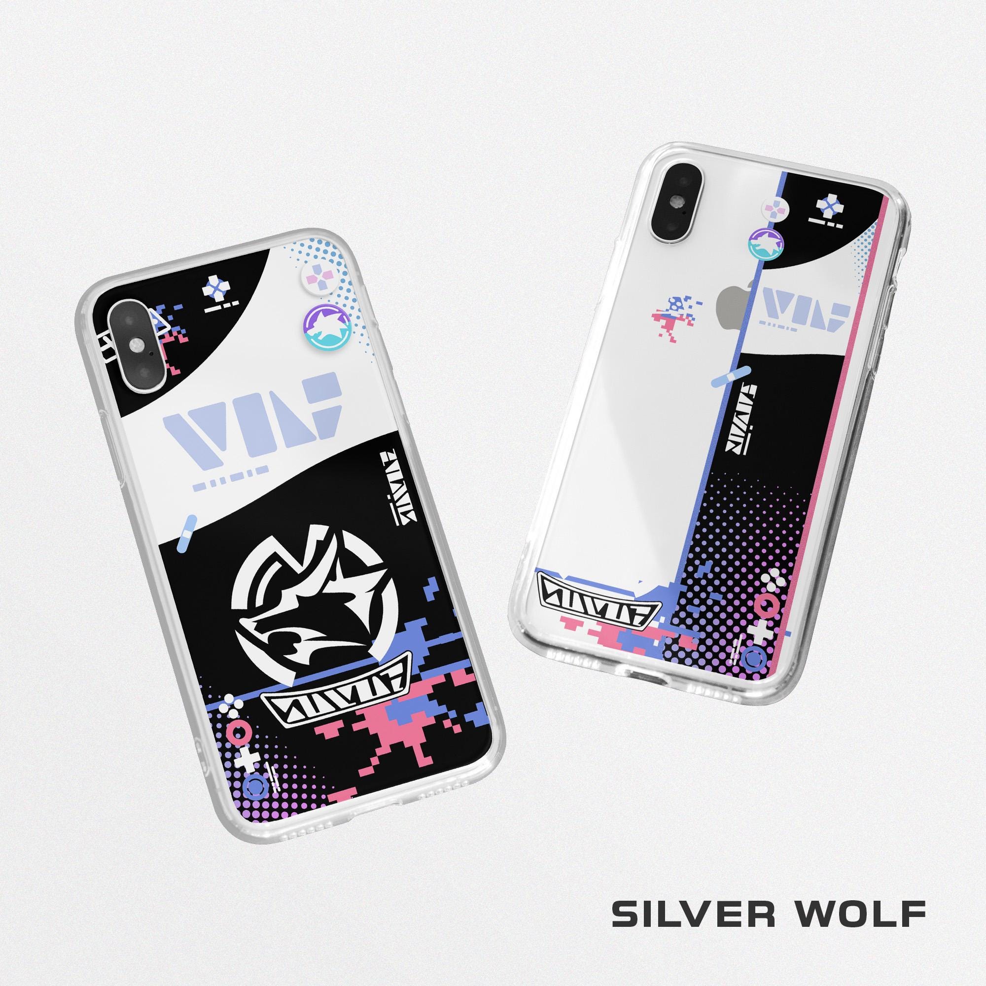 Silver Wolf Honkai Star Rail Phone Case Anime Gamer Aesthetic Cute