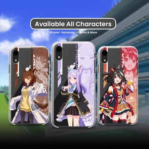 Uma Musume Pretty Derby Phone Case Mejiro McQueen Kitasan Black Special Week Silence Suzuka Agnes Tachyon Anime Cover