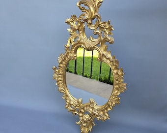 Exceptional large Mid Century wall mirror, Louis XV style ++