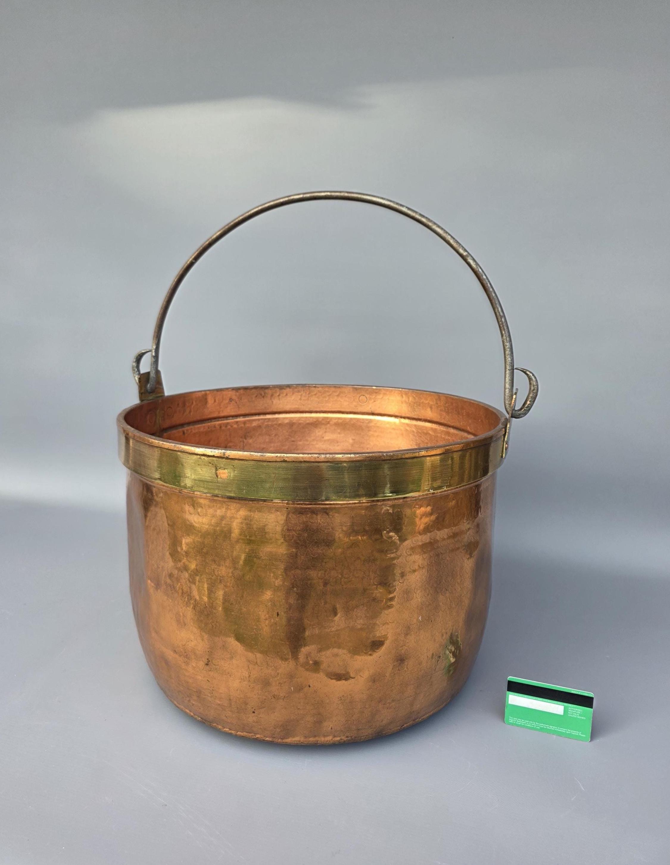 Farmhouse Antique Copper & Brass Candy Kettle or Cauldron ++ - Etsy