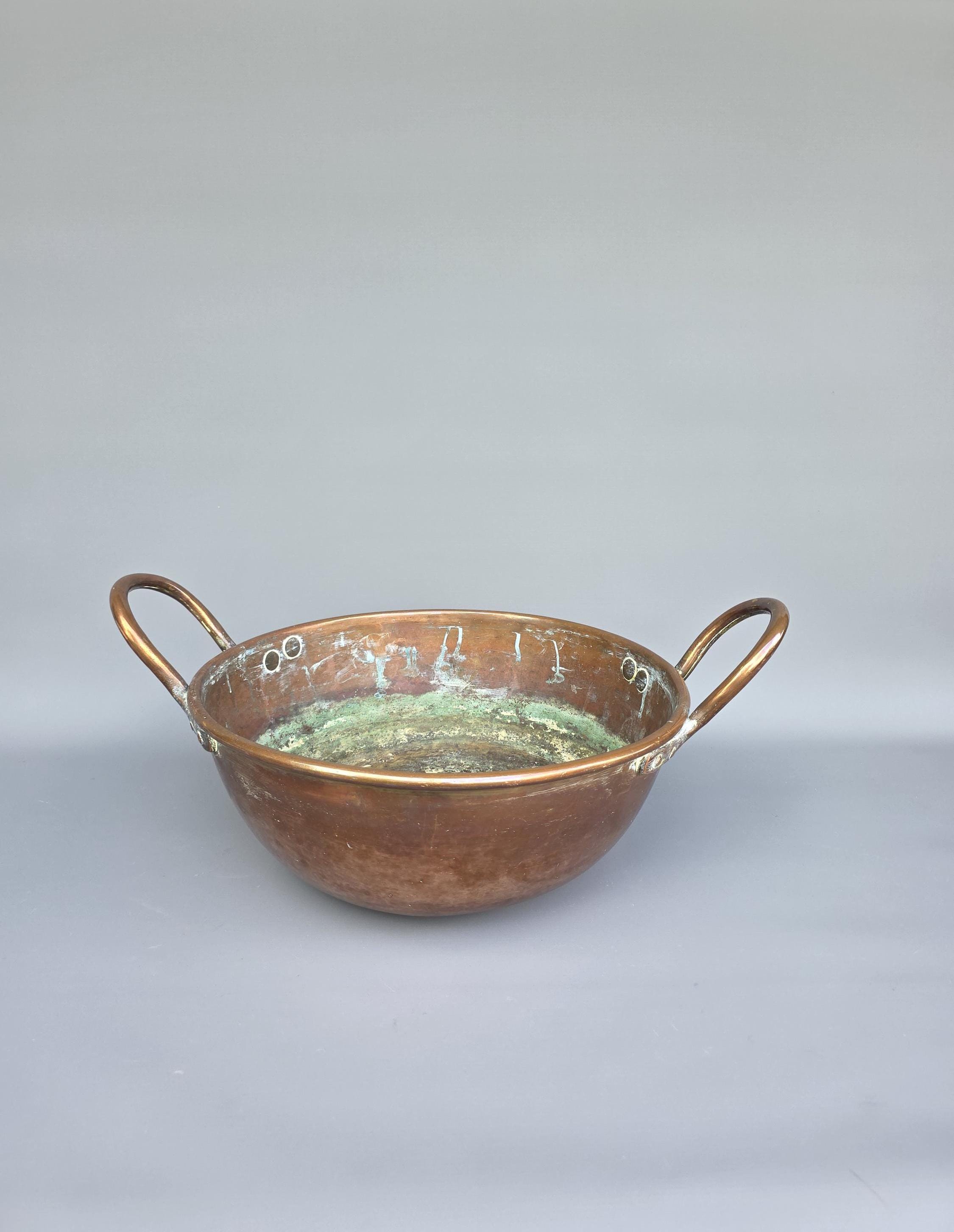 Large Vintage French Copper Jam / Jam Pan / Preserve Pan ++ - Etsy