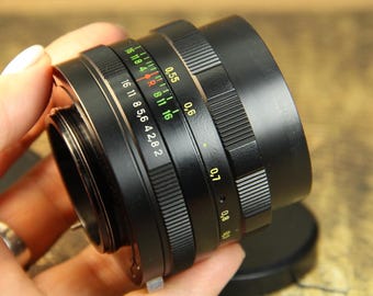 Petzval Swirly Bokeh Lens Modified Helios 44M 58mm f2 Vintage Soviet Portrait Cinema Lens