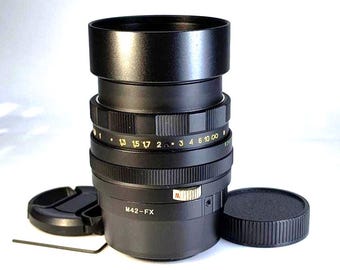 Helios-44M 58mm f/2 M42 Lenses with FujiFilm Adapter — Swirly Bokeh Classic